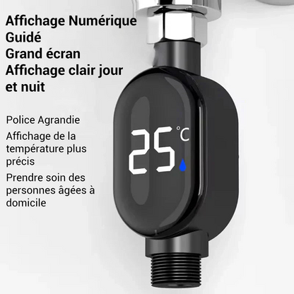 💧 Thermomètre de douche 🌡️ Fini les conjectures - Température instantanée ! 🚿