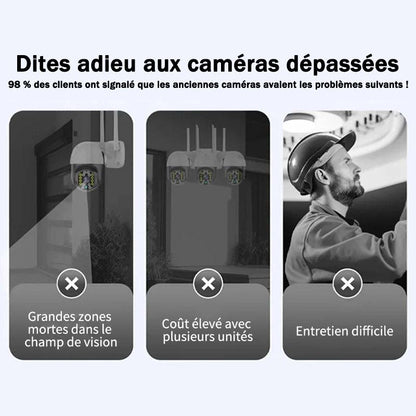 ✨🌞 Caméra de vision nocturne sans fil【Vente Directe Usine】