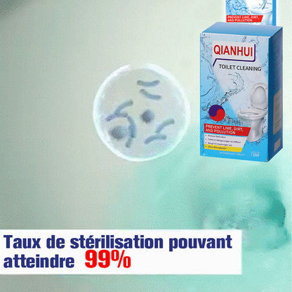 Comprimés effervescents de nettoyage des toilettes - décontamination, tartre urinaire, alcali urinaire et élimination des odeurs