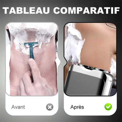 🏆Mini Rasoir Électrique pour Hommes⚡Votre rasage parfait !