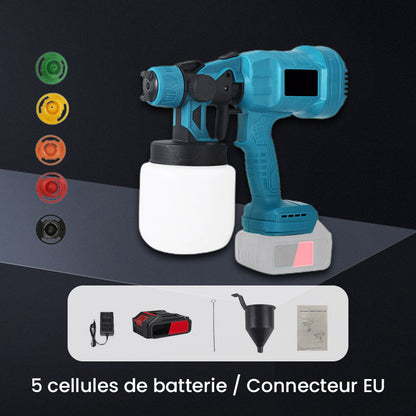 🔥50% de réduction🔥Pistolet à Peinture Électrique Sans Fil