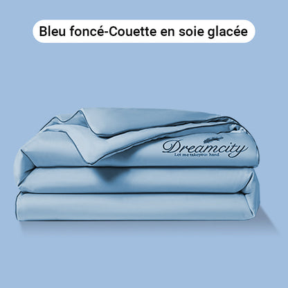 🏆🍃Cher mais confortable et naturel❄️Parure de lit quatre pièces en velours de haute qualité💕
