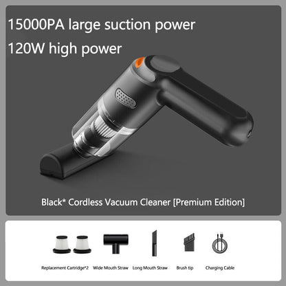🚗 Aspirateur Voiture Sans Fil – Aspiration 10000Pa, Léger 400g & Batterie 4000mAh – 30 Min d’Autonomie – Parfait pour Voiture, Maison et Bureau 💨✨