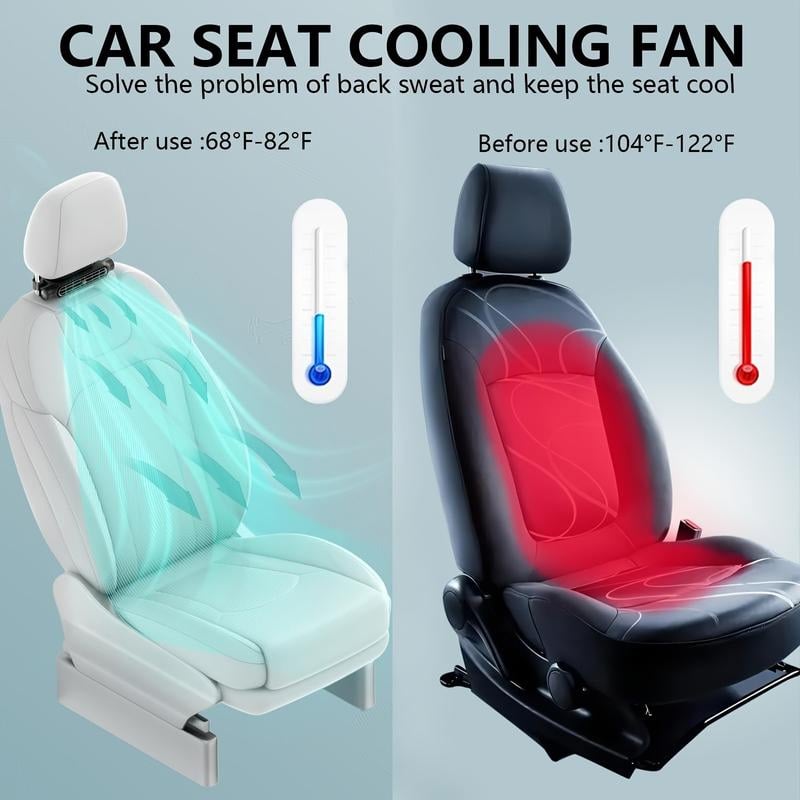 🌀SOLDE D'ÉTÉ : 50 % DE RÉDUCTION🚗Ventilateur rafraîchissant réglable pour les sièges conducteur et passager