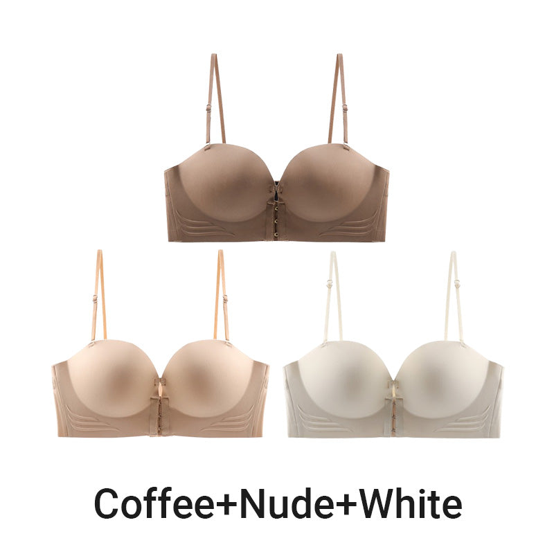 🏆Soutien-gorge sans bretelles à fermeture avant antidérapant🌿👑