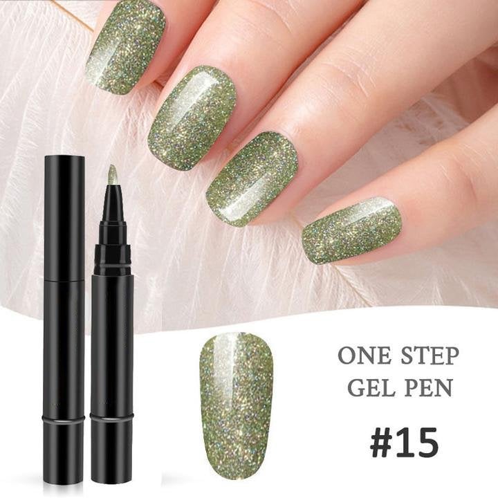 💅 Offre à durée limitée : 1 acheté, 1 offert - 19,99 € ! ✨ Stylo gel pour ongles « One Step » 🎨 Mini-lampe UV de poche offerte 💡
