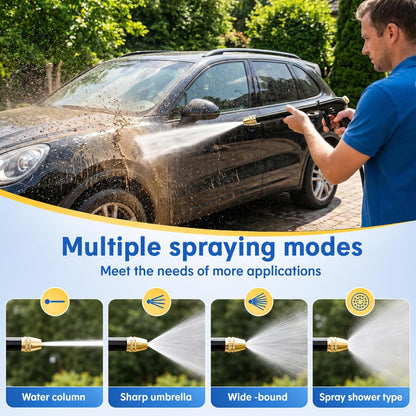 💦 PROMO LIMITÉE 50% DE RÉDUCTION ! 💥 Ensemble Buses Pulvérisation Nettoyeur Haute Pression – Laiton, Mousse Active, Verrouillage Continu ✨