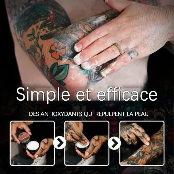 🔥 Baume Après-Soin Éclaircissant pour Tatouage