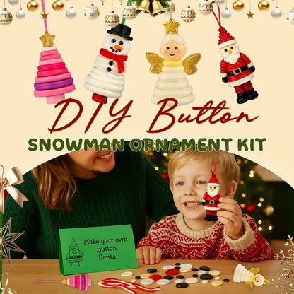 ⏰ Promotion du dernier jour : 50% OFF！✨ Kit de décoration DIY avec boutons 🎅🎄