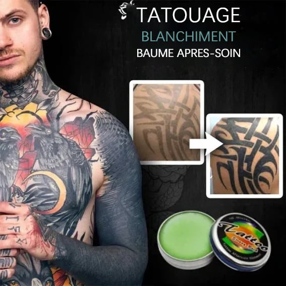 🔥 Baume Après-Soin Éclaircissant pour Tatouage