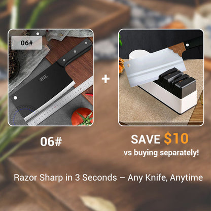 🔪 Couteau de cuisine forgé, tranchant et durable ! ⚔️