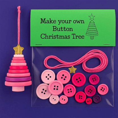 ⏰ Promotion du dernier jour : 50% OFF！✨ Kit de décoration DIY avec boutons 🎅🎄