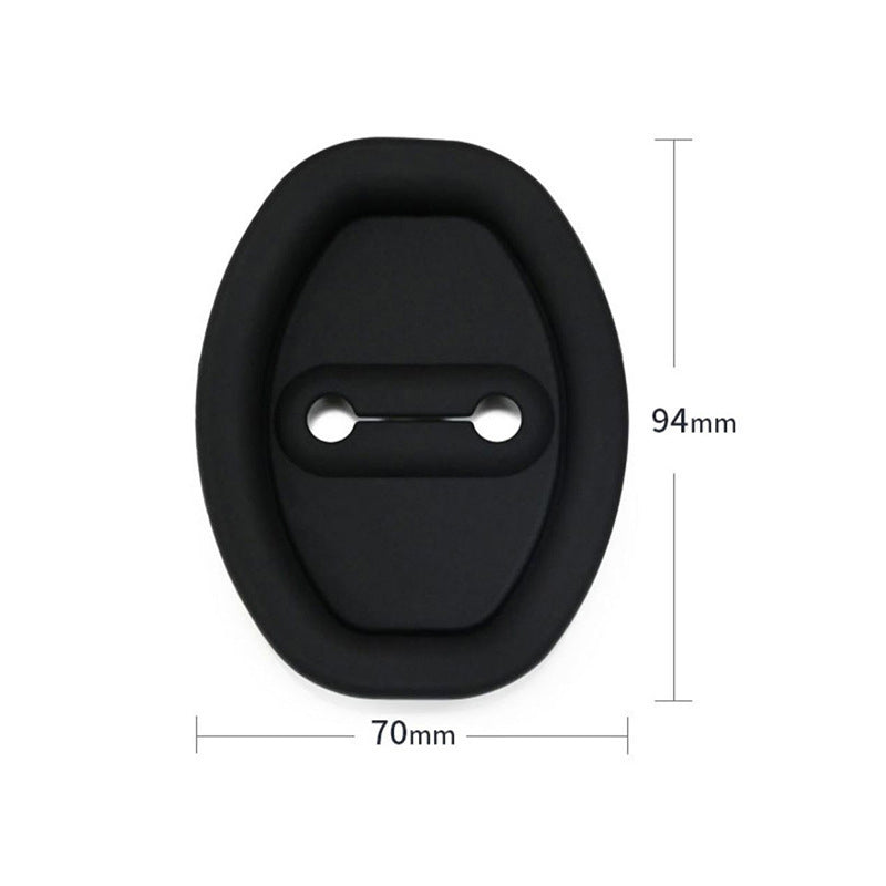 Cache en silicone pour serrure de portière - Coussin insonorisant