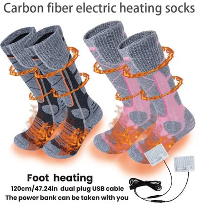 🎁Offre de Noël : 50 % de réduction🎅 Chaussettes chauffantes lavables et rechargeables pour femmes et hommes