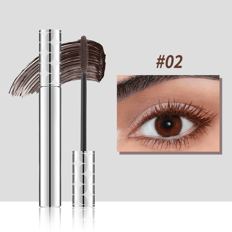 Mascara Toucher✨Tubing – duo noir et marron pour le maquillage des cils