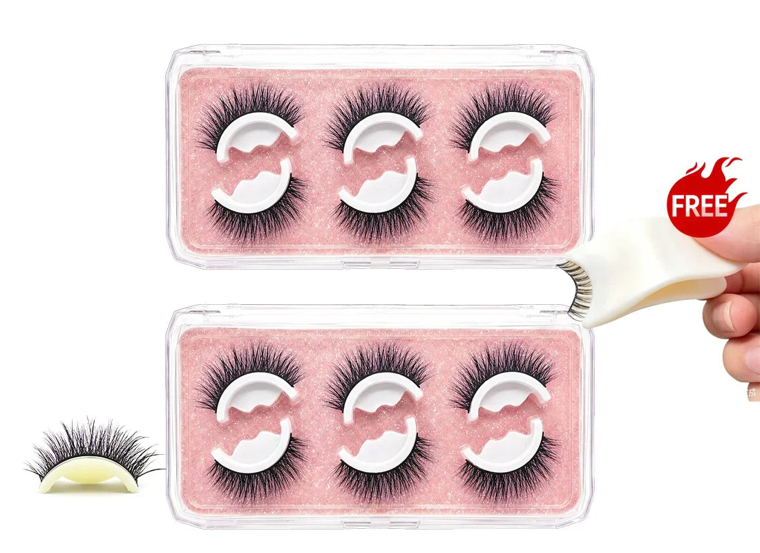 🥳BONNES AFFAIRES 2026🥳💞50 K+ VENDUS !👁️✨Faux cils réutilisables autocollants – pas de colle nécessaire, il suffit d’appuyer et c’est prêt. Boucle naturelle, réutilisables et faciles à retirer. Un véritable atout beauté ! 💕🌸
