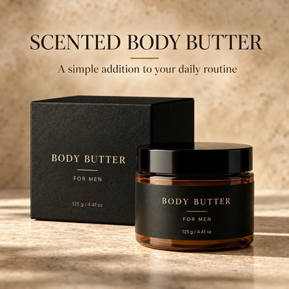 Beurre Corporel Parfumé à l'Oud pour Homme