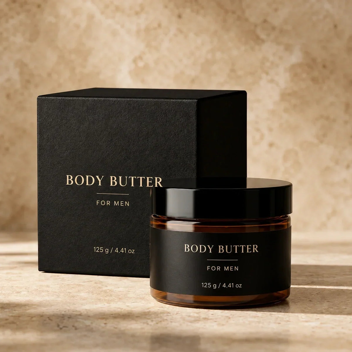 Beurre Corporel Parfumé à l'Oud pour Homme