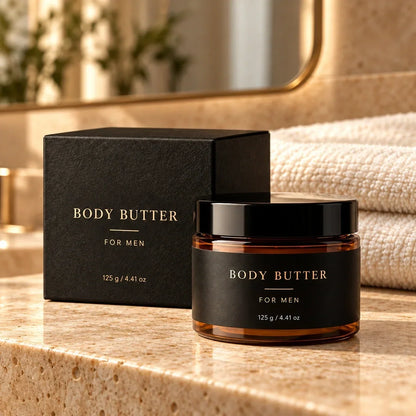 Beurre Corporel Parfumé à l'Oud pour Homme
