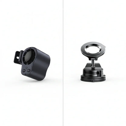 🌀🌬️ PROMO FLASH 50% ! Ventilateur Personnel USB Mains Libres – Fixation Grille Aération Voiture ou Bureau, Écran LED, Silencieux (<36dB), Batterie 2000/4000mAh, 3 Couleurs 🚗