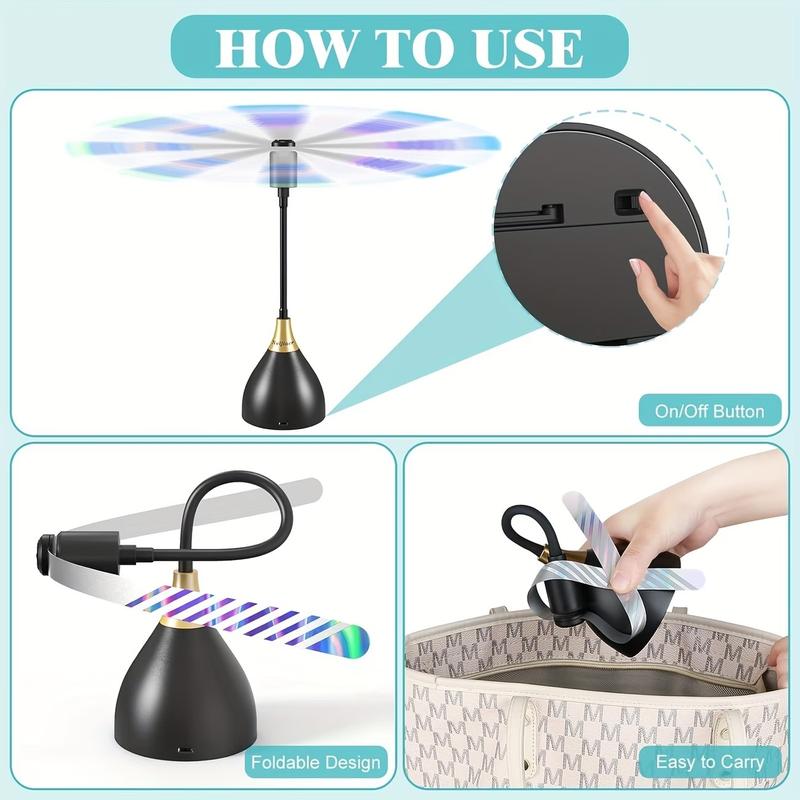 🔥50 % de réduction jusqu'à épuisement des stocks !🌀Ventilateur de table anti-mouches🔇