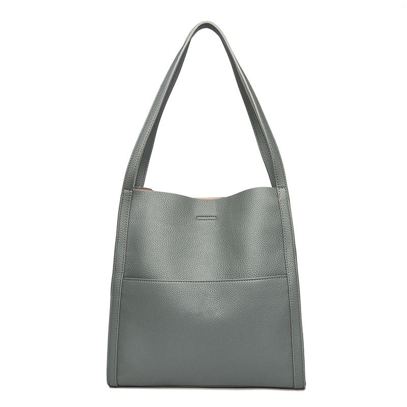 ⏰Promotion de dernier jour 49% DE RÉDUCTION⏰Sac à bandoulière en cuir véritable de couleur unie