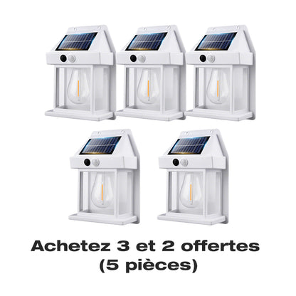 2025 Nouvelle lampe murale solaire pour l'extérieur