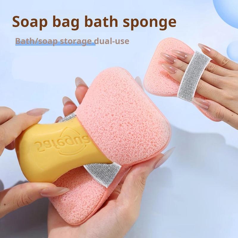 🌞Soldes d'été : 50 % de réduction🔥🧼Sac à mousse double face pour la salle de bain🧽