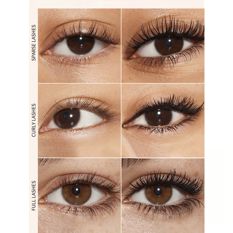 Mascara Toucher✨Tubing – duo noir et marron pour le maquillage des cils