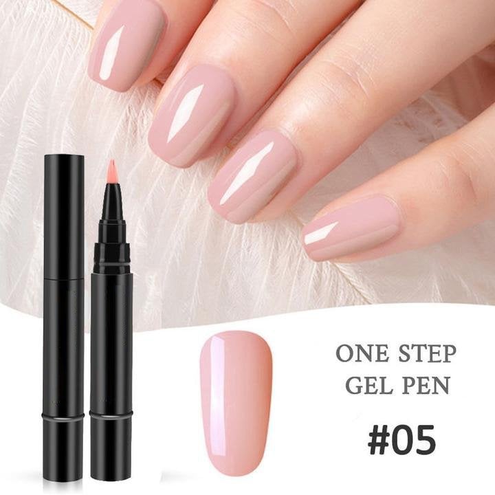 💅 Offre à durée limitée : 1 acheté, 1 offert - 19,99 € ! ✨ Stylo gel pour ongles « One Step » 🎨 Mini-lampe UV de poche offerte 💡