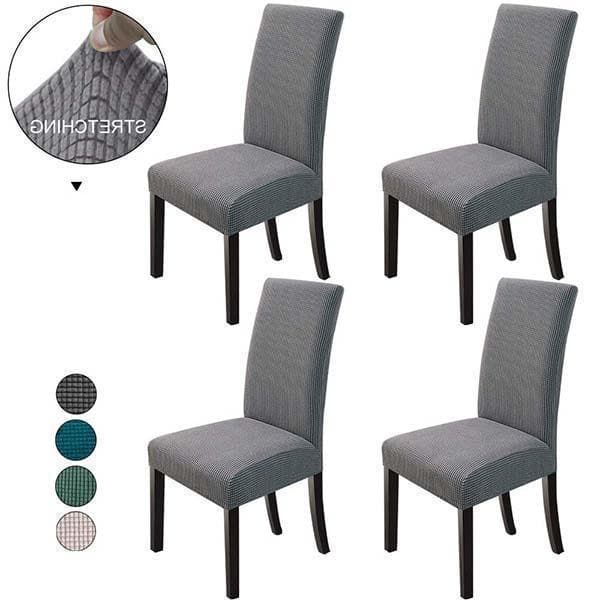 🔥‑50% Réduction ! Housse de chaise extensible 🪑 Ajustement parfait, anti-tache, protège et rénove vos chaises facilement ✨