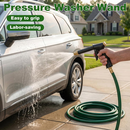 💦 PROMO LIMITÉE 50% DE RÉDUCTION ! 💥 Ensemble Buses Pulvérisation Nettoyeur Haute Pression – Laiton, Mousse Active, Verrouillage Continu ✨