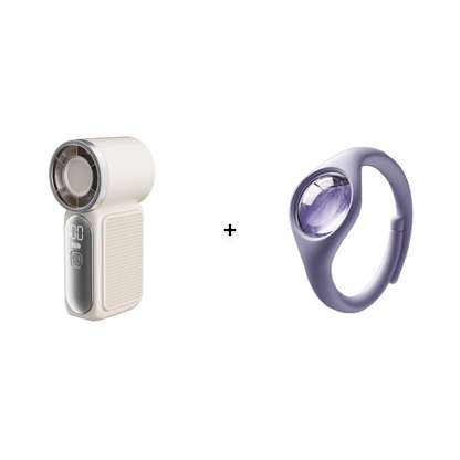 🌀💨Mini ventilateur portable avec affichage LED –👍 Ventilateur de poche turbo 5 vitesses.✨ Rechargeable par USB, refroidissement rapide idéal pour les voyages et le maquillage. Cadeau parfait. Réfrigération portable.