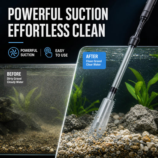 50 % de réduction 🔥 Nettoyeur de gravier électrique pour aquarium