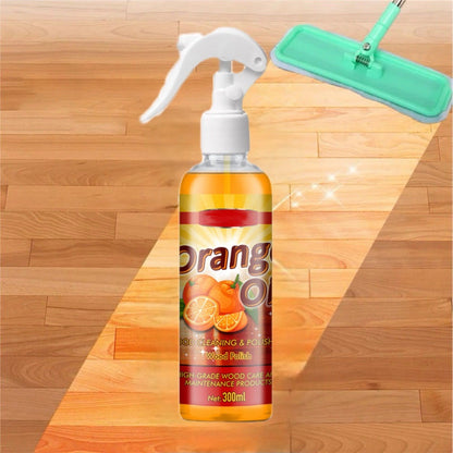 copensunny® Spray pour parquets à la cire d'abeille ScratchErase – Nettoie, redonne de l'éclat et élimine les rayures