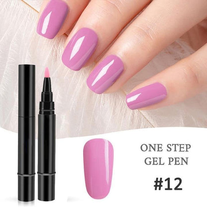 💅 Offre à durée limitée : 1 acheté, 1 offert - 19,99 € ! ✨ Stylo gel pour ongles « One Step » 🎨 Mini-lampe UV de poche offerte 💡