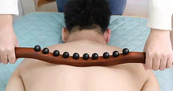 💥Bâton de massage lymphatique en bois