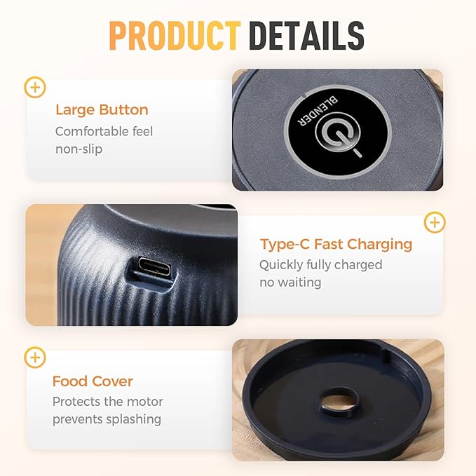 🔥SOLDES 50 % DE RÉDUCTION🔥Mini hachoir à ail électrique multifonction sans fil