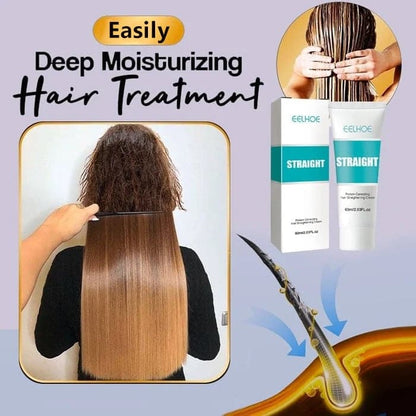 Soie et brillance Crème lissante pour cheveux