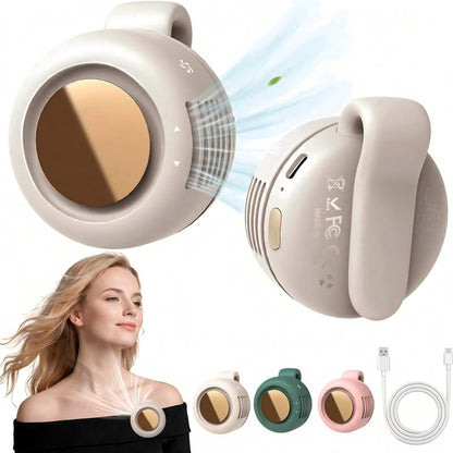 🌀50% DE RÉDUCTION🌿 Ventilateur sans pales – Ultra-léger & recharge rapide ⚡🪶【Offre Limitée】