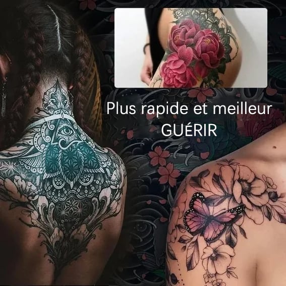🔥 Baume Après-Soin Éclaircissant pour Tatouage