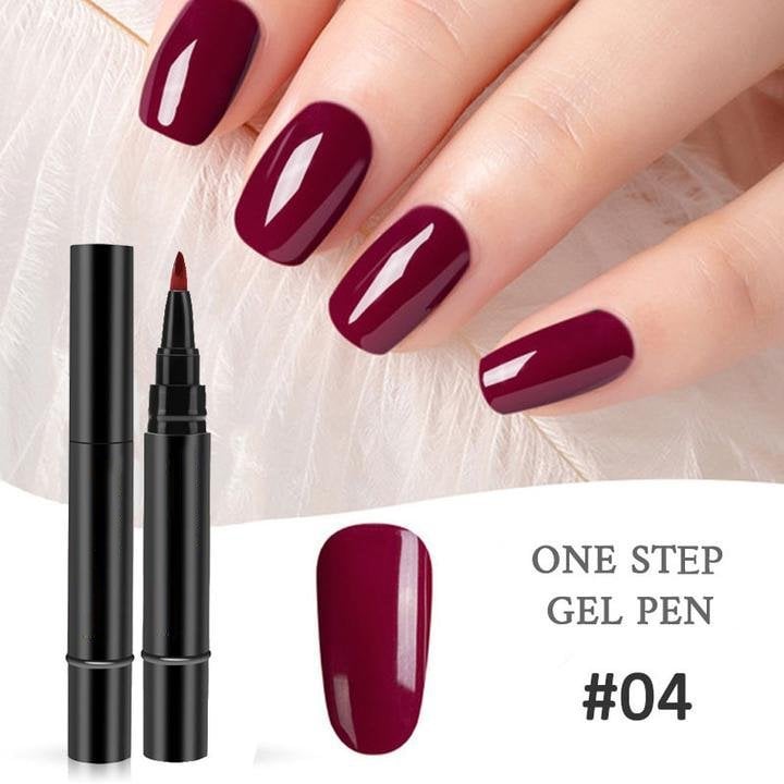 💅 Offre à durée limitée : 1 acheté, 1 offert - 19,99 € ! ✨ Stylo gel pour ongles « One Step » 🎨 Mini-lampe UV de poche offerte 💡