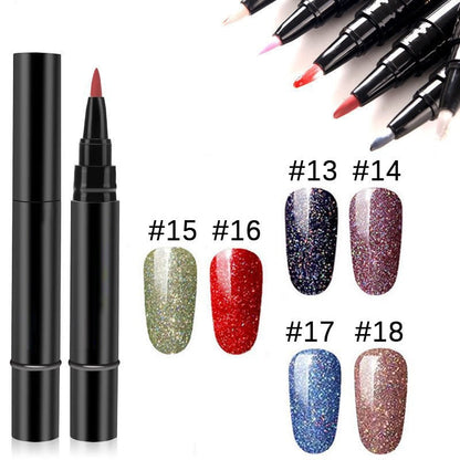 💅 Offre à durée limitée : 1 acheté, 1 offert - 19,99 € ! ✨ Stylo gel pour ongles « One Step » 🎨 Mini-lampe UV de poche offerte 💡