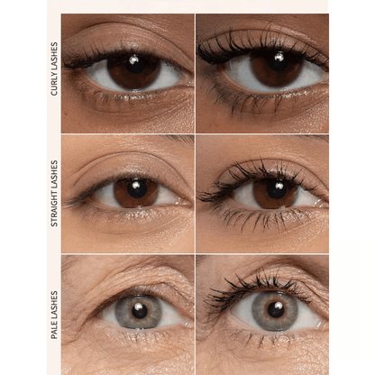Mascara Toucher✨Tubing – duo noir et marron pour le maquillage des cils