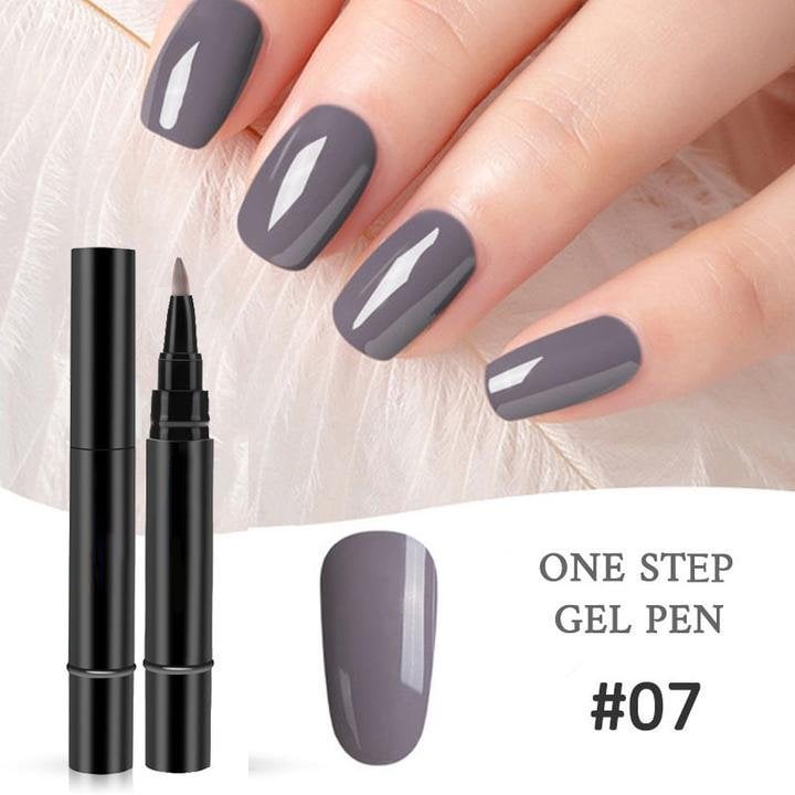 💅 Offre à durée limitée : 1 acheté, 1 offert - 19,99 € ! ✨ Stylo gel pour ongles « One Step » 🎨 Mini-lampe UV de poche offerte 💡