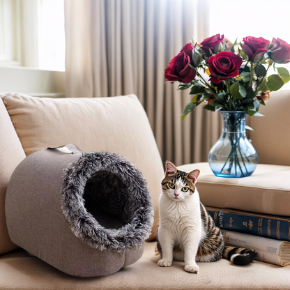 💥50% DE RÉDUCTION🐾Lit d'hiver chaud pour animaux de compagnie🔥