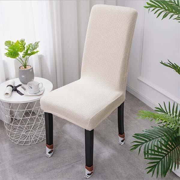 🔥‑50% Réduction ! Housse de chaise extensible 🪑 Ajustement parfait, anti-tache, protège et rénove vos chaises facilement ✨