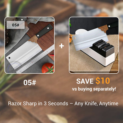 🔪 Couteau de cuisine forgé, tranchant et durable ! ⚔️