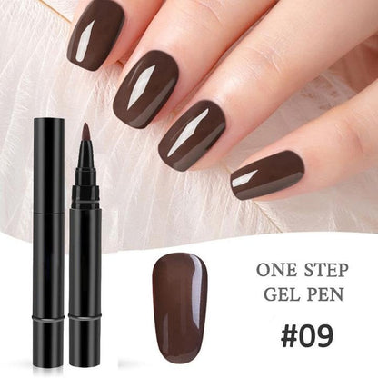 💅 Offre à durée limitée : 1 acheté, 1 offert - 19,99 € ! ✨ Stylo gel pour ongles « One Step » 🎨 Mini-lampe UV de poche offerte 💡