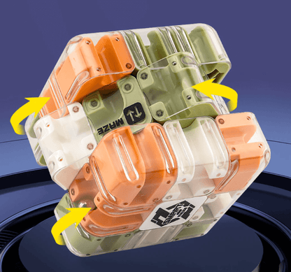 🧩 50 % DE RÉDUCTION MAINTENANT ! ✨ Grand cube labyrinthe 3D - 120 parcours stimulants avec rotation fluide pour le développement cognitif et le plaisir 🧠🔛